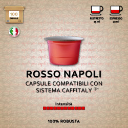 100 CAPSULE CAFFE' ROSSO...